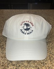Peter Millar USGA Member Gift Hat 127th U.S. Open Pebble Beach White Adjustable
