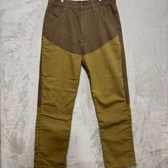 Gamehide Mens Upland Hunting Pants Brown Tan Cotton Canvas Briar Pants 34×32