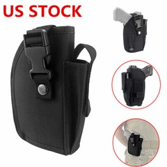 Tactical OWB Gun Holster Right Hand Carry for Gun with Laser or Light Attachment