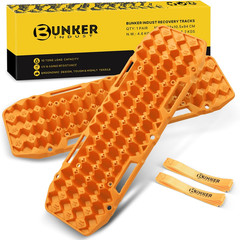 off Road Traction Boards, Pair Recovery Tracks Traction Mat for Vehicle Truck Je