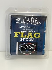 Salt Life Amerisheild Diving Flag USA Patriotic Fishing Boating 24×36 Red White