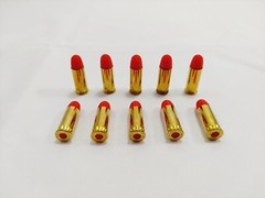 38 Super AUTO Brass Snap caps – Set of 10