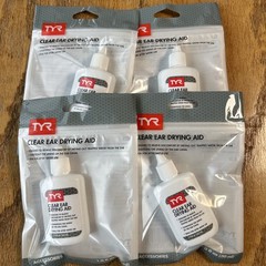 Lot of 4 Tyr Clear Ear Drying Aid Swim Water Beach Lake Camping (1 fl oz) 30 ml