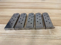 1911 Magazine 5 Pack 8 Round Stainless 45 ACP GI Colt Pistol Mag Clip 45 AUTO