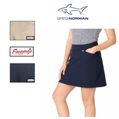 Greg Norman Ladies’ Skort 4-Way Stretch Fabric Invisible Zipper | B32