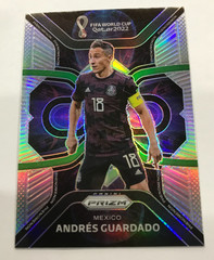 Andres Guardado 2022 Panini Prizm FIFA World Cup Qatar Phenomenon Silver #13