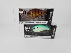 Free Shipping! 2x Jabber Jaw 60 Lot in Citrus Shad & Diamond Craw! 13 Fishing