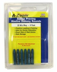 A-Zoom 6-Pack Precision Snap Caps fits 22 Win Mag Action Proving Dummy Rounds