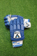 VELES SPORTS BLUE BATTING GLOVES Men’s Regular Size Right Handed Only