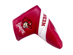 New Nebraska Huskers Magnetic Closure Embroidered Putter Cover