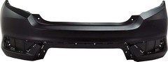 Rear Bumper Cover Compatible with 2016-2020 Honda Civic Primed, Ex-L/Ex-T/Lx/Lx-
