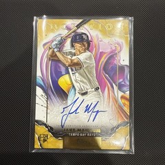 Topps 2025 Inception Jake Mangum RC Gold Auto /50!! TB Rays!