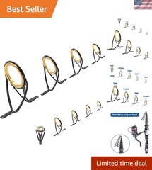 Corrosion Resistant Fishing Rod Repair Kit – 9 Sizes for All Fishing Techniques