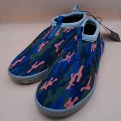 Speedo Surfwalker Rush Peacoat Camo Quick Dry Beach Water Shoes Womens Size 7