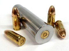 12GA to 9MM RIFLED Shotgun Adapter – Chamber Reducer – Stainless – Free Shipping