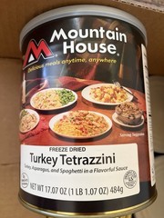 Mountain House Freeze Dried lot of 6 – Turkey Tetrazzini, Corn, and Nonfat Milk