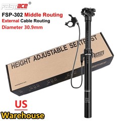 FASTACE Dropper Seatpost 27.2//30.9/31.6mm 440mm MTB Seat Post Remote Cable US