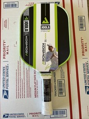 JOOLA Pro V Pickleball Paddle 16mm Raw Carbon Fiber Textured Surface Kosmos