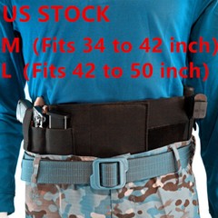Tactical Concealed Carry Belly Band and Shoulder 2-in-1 Gun Holster Right Hand