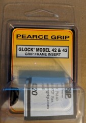 Pearce Grip Frame Insert for Glock 42 & 43 Cavity Plug PG-FI42 – Factory NEW