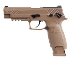 Sig Sauer M17 P320 .177 Caliber Blowback Semi-Automatic Coyote Tan Air Pistol