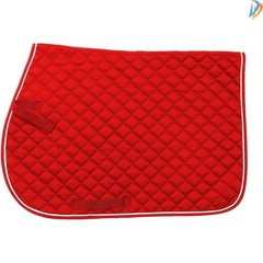 EquiRoyal Cotton Twill Saddle Pad – Shock Absorbing for Daily Riding Needs