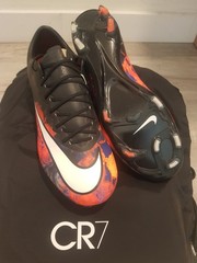 Nike Mercurial Vapor X CR FG Size 9.5M RARE Cristiano Ronaldo