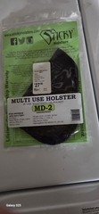 Sticky Holsters MD-2 Concealment Holster IWB/Pocket Nylon Black Ambidextrous