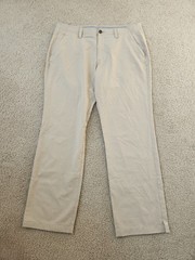 UNDER ARMOUR GOLF MATCH PLAY VENTED PANTS LOOSE STRAIGHT Mens 38×32 Activewear