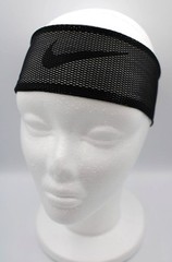 Nike Mesh Fury Headband Mesh Adult Unisex OSFM Black/White