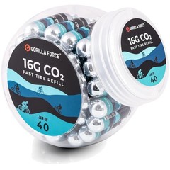 Universal Bike CO2 Refills – 16g & 25g Threaded Cartridges