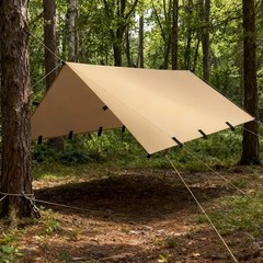Waterproof Camping Tent Tarp Shelter Hammock Cover Lightweight Rain Fly 10×13 ft