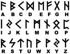 Custom Viking Runes Vinyl Decal Elder Futhark Text Sticker 1″-20″ 20 Colors