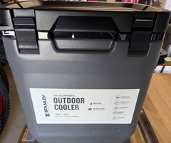 Stanley Cold For Days Outdoor Cooler 30qt Hard-Sided Cooler – New – Black/Gray