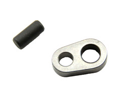 Factory New 1911 Barrel Link #3 & Link Pin Steel Pistol Parts