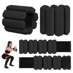 Wrist Weights Set of 2(1Lbs Each), Adjustable Wrist and Ankle Weights for Wom…