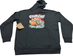 Grundens Hot Rod Full Zip Hoodie Black Mens Multiple Sizes Fishing NWT