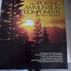 1982 Winchester-Western Sporting ammunition & Components brochure in color.