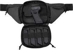 Tactical Fanny Pack Gun Holster Concealed Carry Pistol Waist Bag Molle EDC Pouch