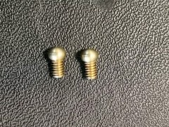 Two Brass Shotgun Front Bead .130″ Universal Fit 3-56 Thread #2