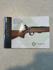 CZ 452/453 Owners Manual Original Genuine Documentation