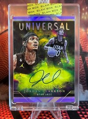 2023-24 Panini Origins Universal Auto Jordan Clarkson #UA-JCU #06/18 Sealed