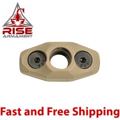 Rise Armament QD Sling Swivel Mount For M-LOK Handguard – Flat Dark Earth