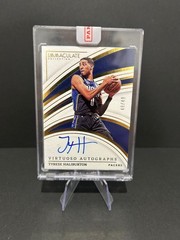 2022-23 Panini Immaculate Basketball Virtuoso Autographs Tyrese Haliburton /49