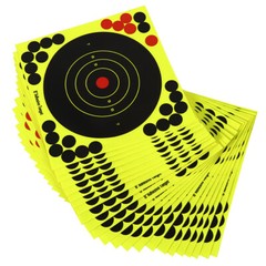 25-50-75-100 Pack Shooting Targets Splatter Gun Rifle Paper Adhesive Exercise US