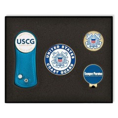 PinMart’s Officially Licensed U.S. Coast Guard 6-PC Golf Gift Set