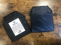 Level IIIA 3A Soft Bulletproof Body Armor Plate PAIR 10×12 Very Light