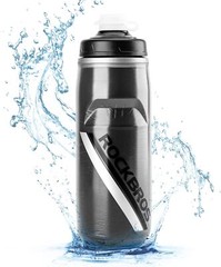 ROCKBROS Bike Water Bottle 21oz for 5hrs Insulation Sport Squeeze with Leakproof