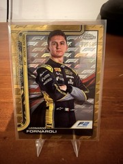 Leonardo Fornaroli 2025 Topps Chrome Logofractor Formula 1 F2 Gold Portrait /50