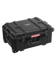 VEVOR 2.5 Cu.ft Weatherproof Hard Case Rolling Wheels & Retractable Handle